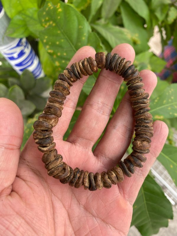 Indonesia Agarwood Bracelet , Mala Bead  , 100% All Sinking , High Quality Bracelet Oudh . 15gram - 图片 6