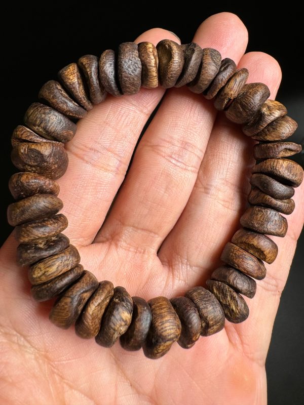 Super Grade Agarwood Bracelet , From Nha Trang Agarwood , Very Rare , Only 1, Strong Aroma, Very Oil - 图片 3