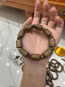 Wild Agarwood Bracelet ,Cylindrical bracelet , Agarwood From Quang Binh Vietnamese, For Men and Women
