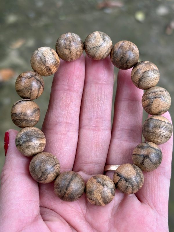 Phu Quoc Agarwood Bracelet, Wild Agarwood Vietnamese, Agarwood From Phu Quoc Island. - 图片 2