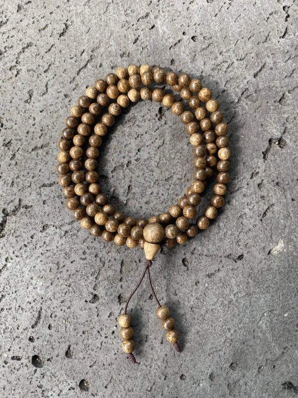 Vietnamese Agarwood Bead Bracelet 108 beads - Grade AA - 图片 3
