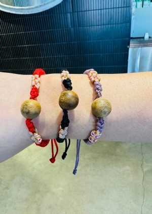 Agarwood Bead Bracelet , Wild Agarwood , Lucky Bead , Birthday Gift , For Men And Women