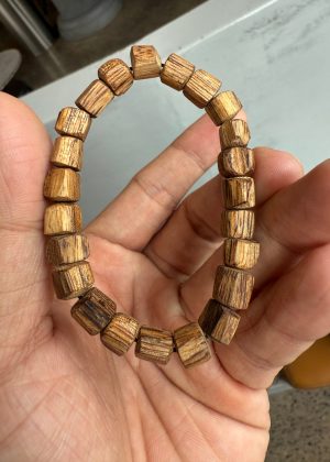 Wild Agarwood Bracelet , Random Bead Natural , Bangles Agarwood