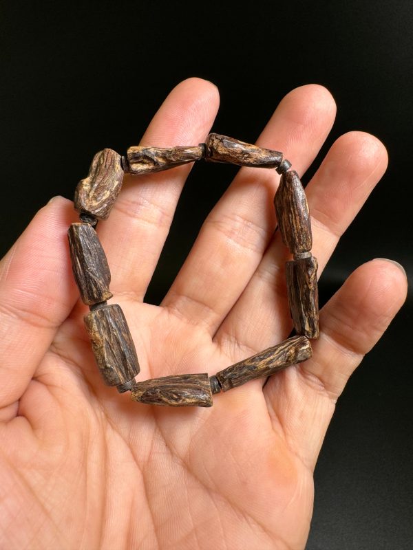 Super King Agarwood Bracelet , All Sinking Agarwood , 100% Natural , Only 2 . - 图片 3