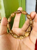 Wild Agarwood Bracelet , Agarwood Bangles , From Laos Forest , For Men And Women, Style Bead rounded cylinder