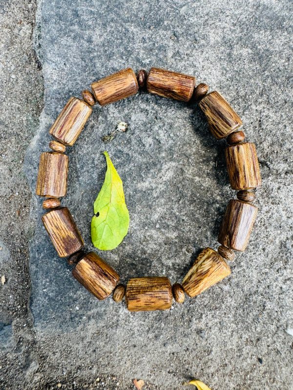 Wild Vietnam Agarwood bracelet, cylindrical bracelet, Sweet scent and feng shui - 图片 2