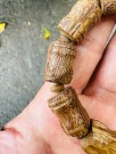 Nha Trang Agarwood Bracelet, Agarwood From Vietnamese , Very Oil Agarwood, Style Bead Barrel