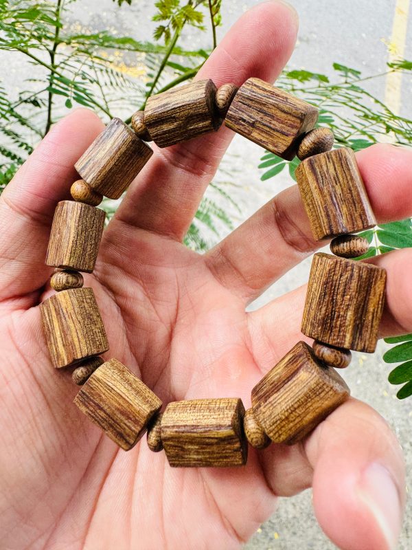 Vietnamesw Agarwood Bracelet , Grade AA , Bangles Agarwood Natural, Bracelet For Men - 图片 6