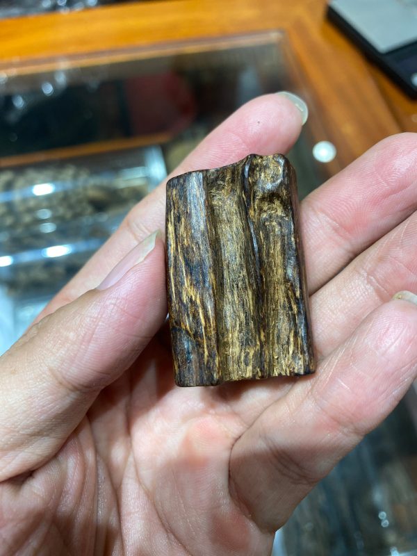 Super King Block Agarwood Sinking ,100% Wild Agarwood Vietnamese, Very Rare,Weight 51.11 grams, Only 1 - 图片 7