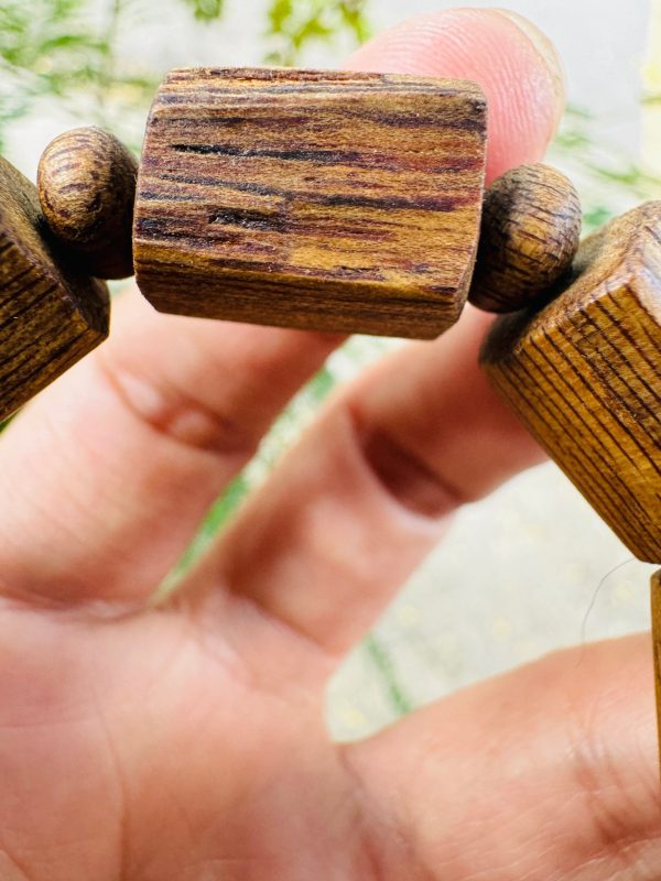 Vietnamesw Agarwood Bracelet , Grade AA , Bangles Agarwood Natural, Bracelet For Men - 图片 2
