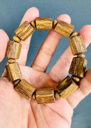 Vietnamesw Agarwood Bracelet , Grade AA , Bangles Agarwood Natural, Bracelet For Men