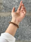 Wild Agarwood Bracelet , Random Bead Natural , Bangles Agarwood
