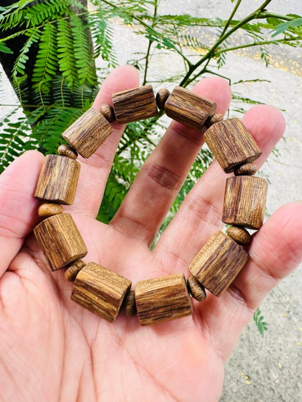 Vietnamesw Agarwood Bracelet , Grade AA , Bangles Agarwood Natural, Bracelet For Men - 图片 5