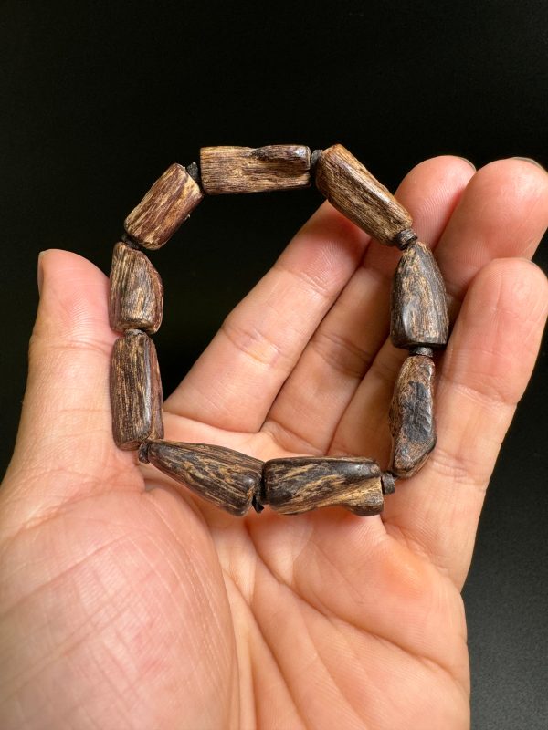 Super King Agarwood Bracelet , All Sinking Agarwood , 100% Natural , Only 2 . - 图片 4