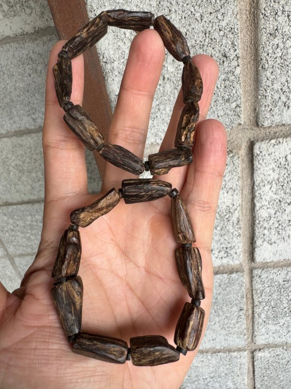 Super King Agarwood Bracelet , All Sinking Agarwood , 100% Natural , Only 2 . - 图片 6