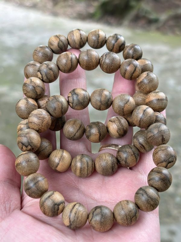 Phu Quoc Agarwood Bracelet, Wild Agarwood Vietnamese, Agarwood From Phu Quoc Island. - 图片 3