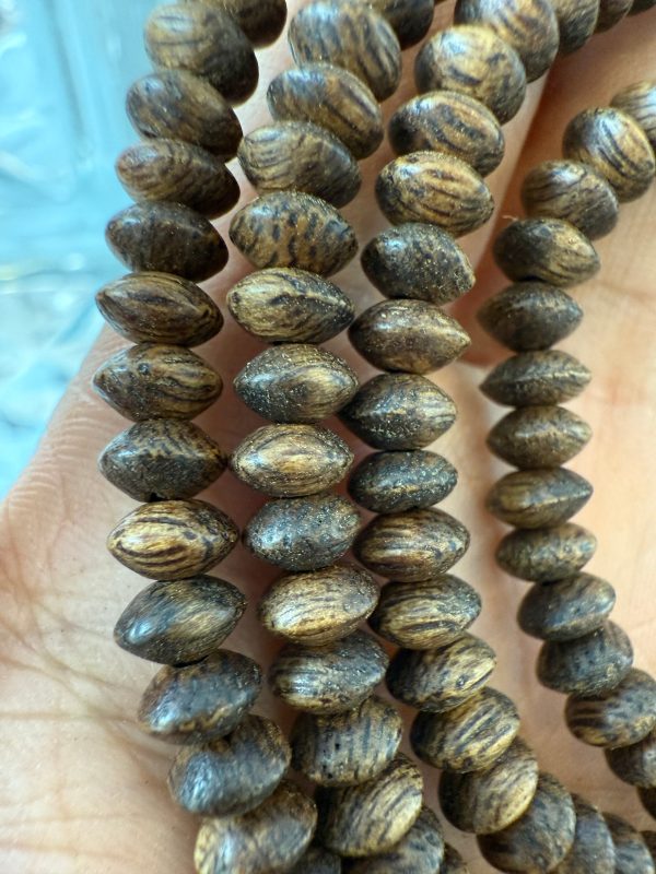New Style Agarwood Necklace , Agarwood 108 Bead Natural, Wild Oudh Necklace . - 图片 5