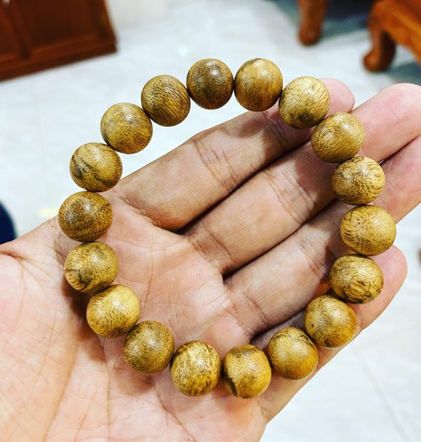Indonesia Wild Agarwood Bracelet - From East Kalimantan Island,Strong Aroma ,Sweet Fragrance - 图片 2