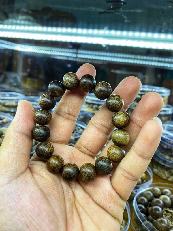 Vietnamese Wild Agarwood Bracelet Bead ,Super Grade ,Agarwood From Quang Nam Forest