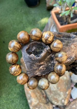 Vietnamese Wild Agarwood Bracelet Beads,Oil Wood Grain Is Very Special,Agarwood In Binh Thuan Province