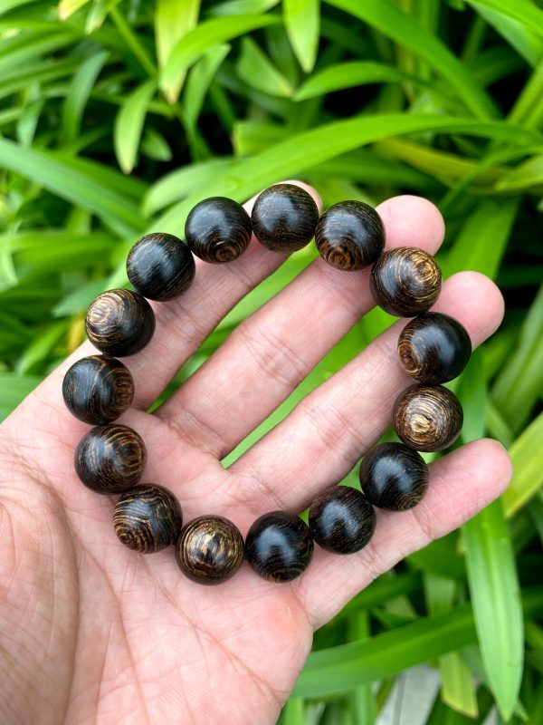 Vietnamese Agarwood Bracelet Beads,Sink In Water,Beautiful Wood Grain,For Men And Wonmen/ Jewelry bracelet - 图片 2