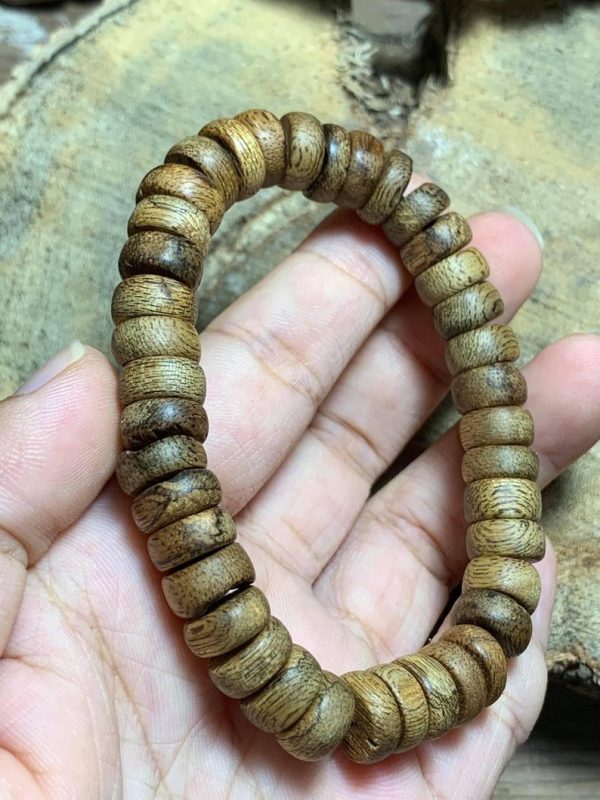 Super Grade Kalimantan Wild Agarwood Bracelet , From Kali Island , Strong Aroma, Jewelry Bracelets - 图片 5