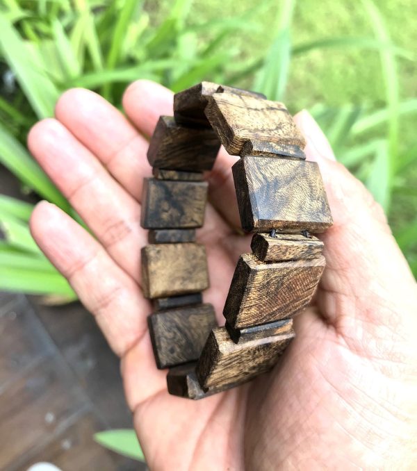 Vietnamese Wild Agarwood Bracelet New Design - 图片 2