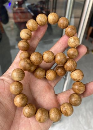 Indonesia Wild Agarwood Bracelet - From East Kalimantan Island,Strong Aroma ,Sweet Fragrance