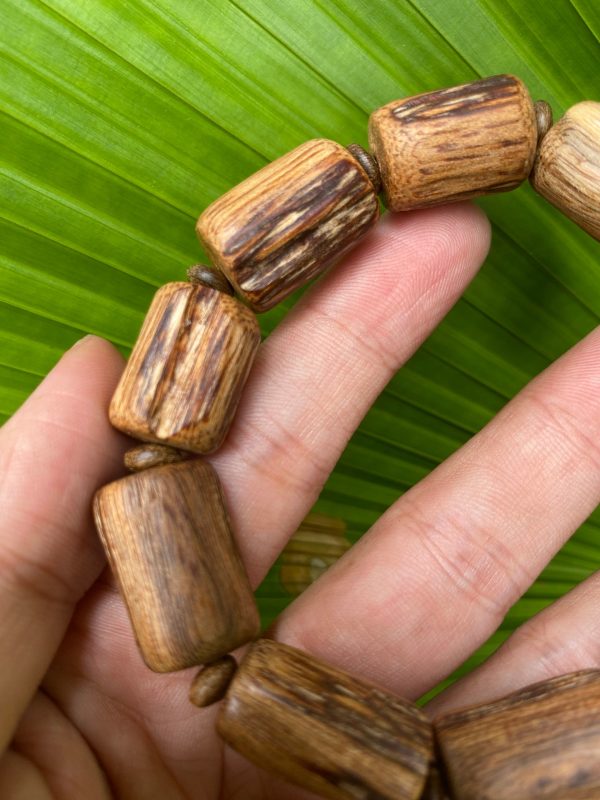 vietnamese wild agarwood , agarwood bracelet , super grade - 图片 3